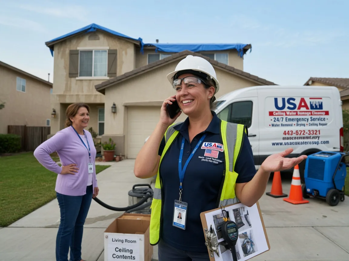 Ceiling Water Damage Restoration Inland, NE FAQs
